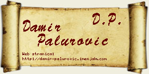 Damir Palurović vizit kartica
